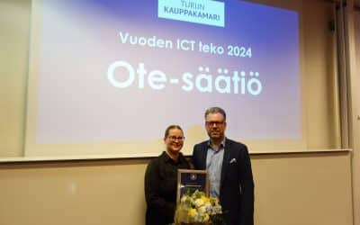 Ote-säätiölle ICT-teko-tunnustus 2024